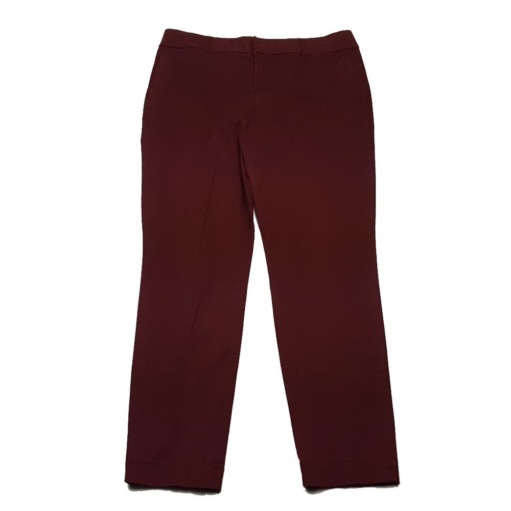 KUT from the Kloth Trouser Skinny Pants, Solid Burgundy